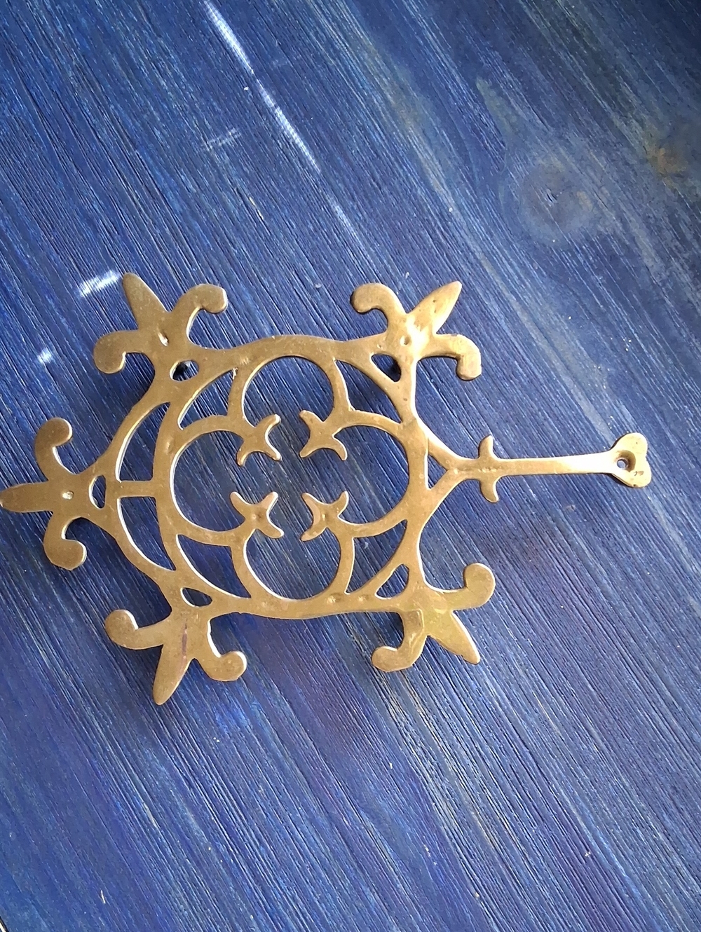 Vintage Brass Trivet